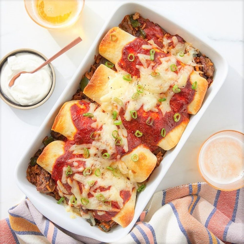 TWO New! Blue Apron Recipe Cards: Mexican Enchiladas & Middle Eastern Shawarma !